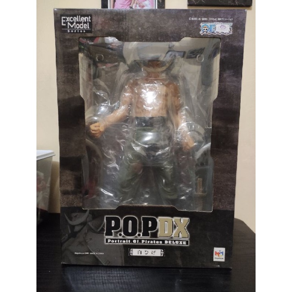 Potrait of Pirates DELUXE - P.O.P DX - edward newgate (shirohige ver.old) MegaHouse