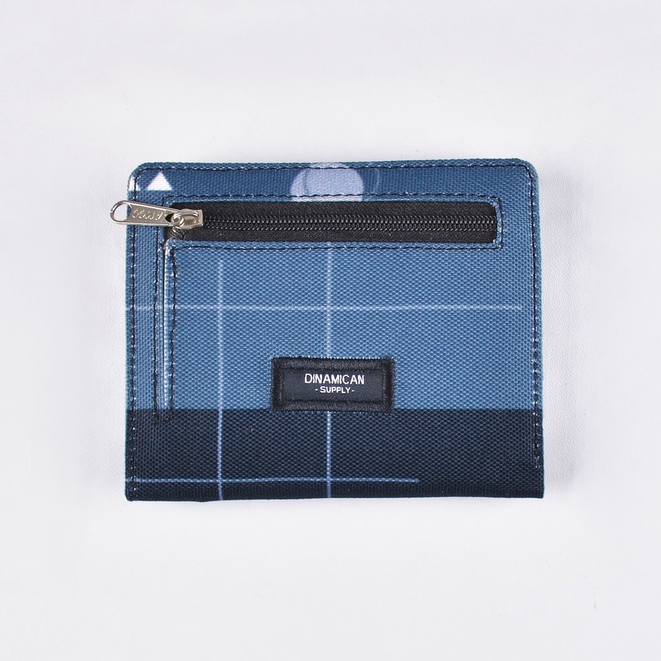 Aleix Slim Bifold Black Checker