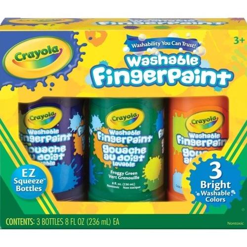 

Crayola Washable Fingerpaint Secondary Color (3ct 8oz) Non COD