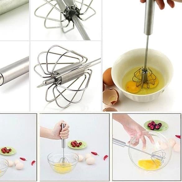 Hand Mixer - Alat Kocok Telur Otomatis Manual