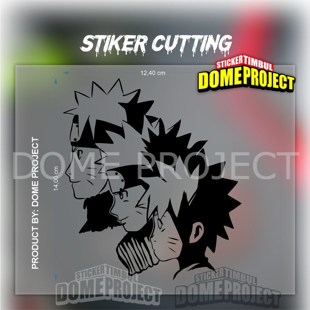 STIKER CUTTING ANIME NARUTO GROW UP