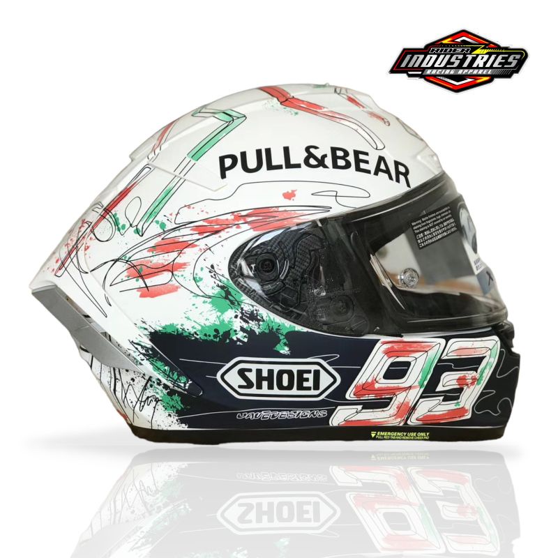 Helm Shoei X14 Catalunya 2019 Helm Fullface Helm Motor