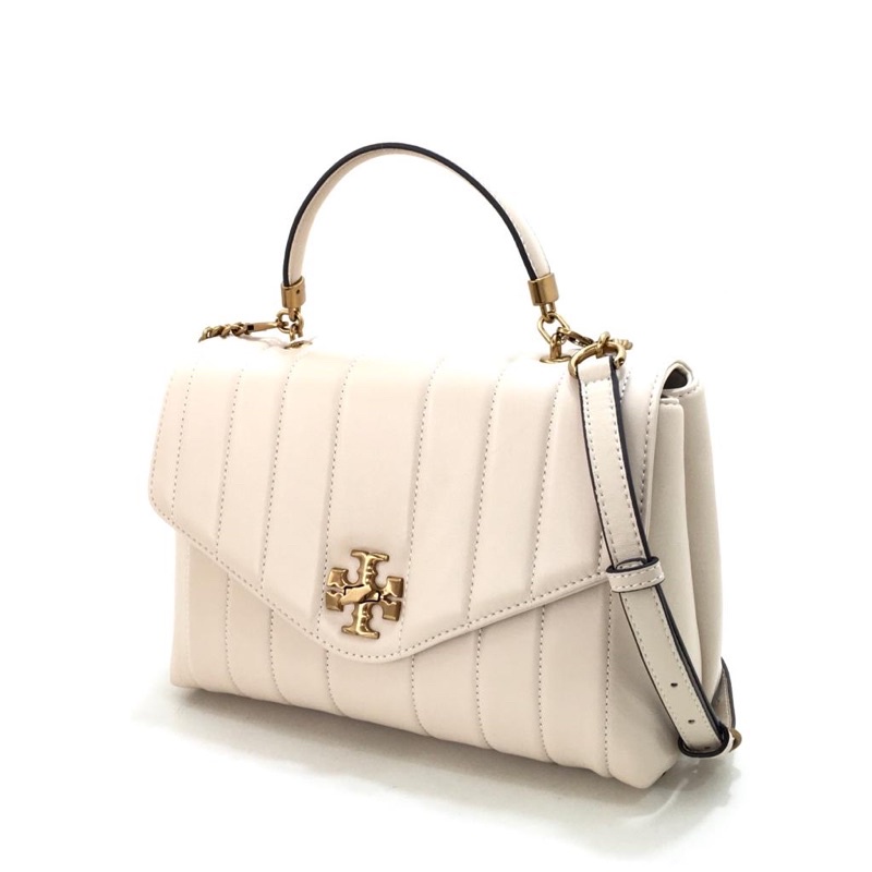 TB Kira Quilted Top-Handle Satchel