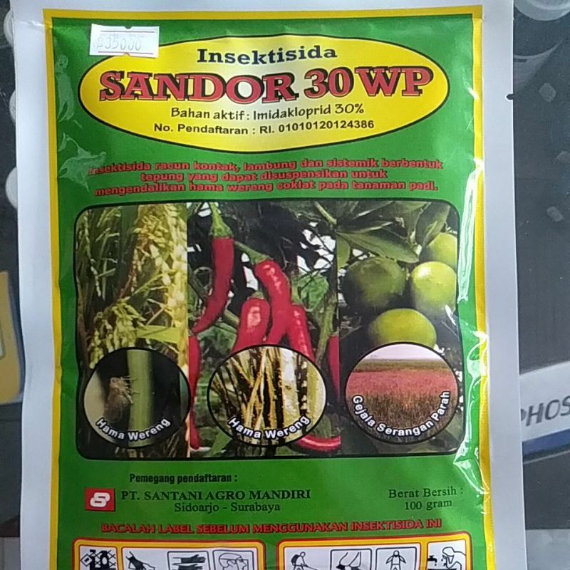 insektisida SANDOR 30 WP bahan aktif imidakloprid 30%