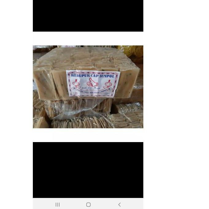 

Quality Control✅krupuk gendar besar mentah cap jempol kemasan 1kg|SQ2