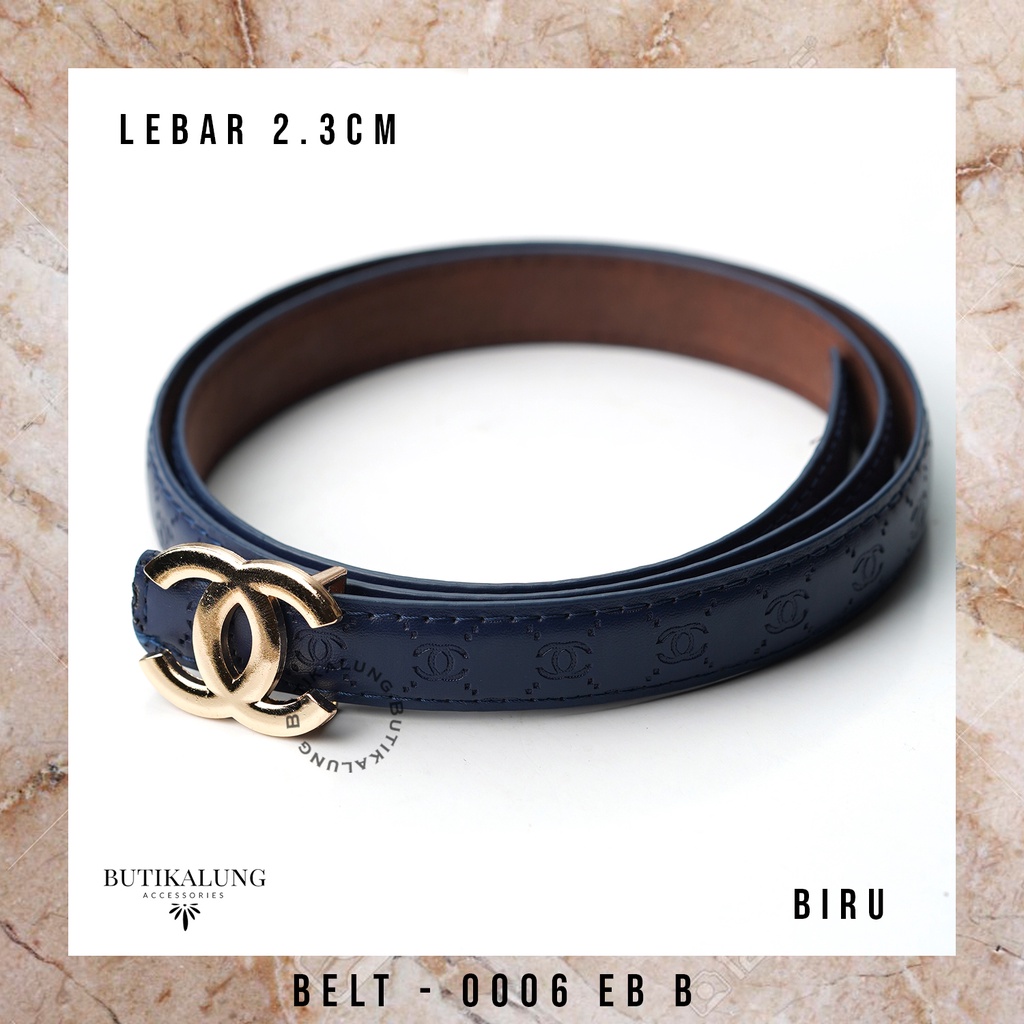 Ikat Pinggang Kulit Gesper Kulit Belt Kulit Sabuk Aksesoris Fashion Tali Pinggang Wanita BUTIKALUNG 0006EB