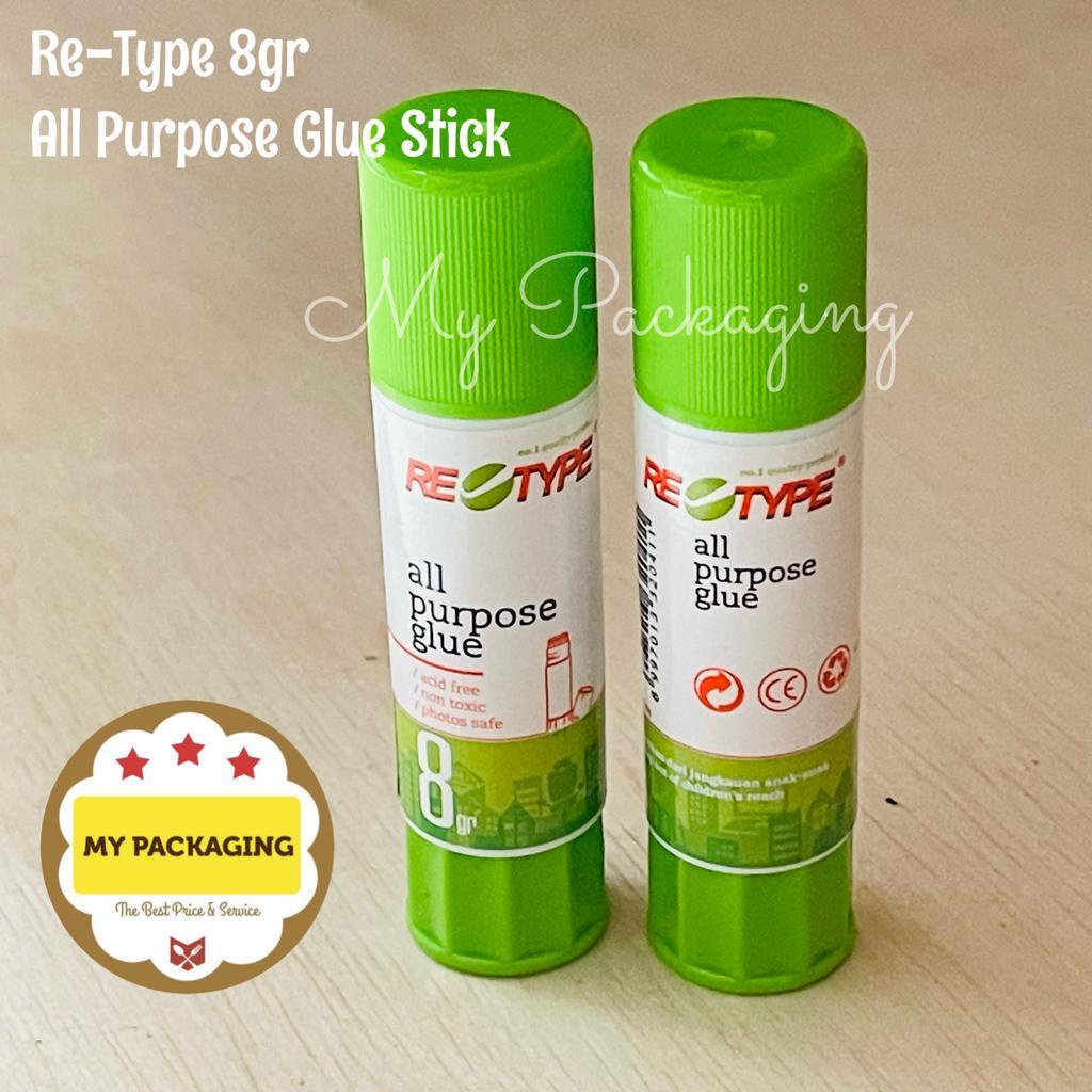 Lem Stik RETYPE 8gr - Glue Stick / Lem Batang Re Type / 8 gr