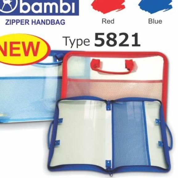 

Model Baru Bambi Zipper Hand Bag 5821 オ