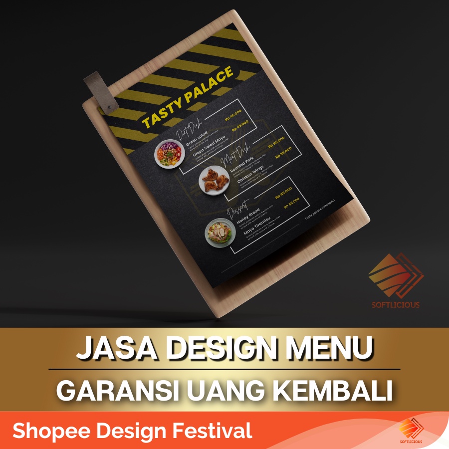 [PREMIUM Termurah] Jasa Desain MENU Profesional | MENU untuk Restaurant / UMKM