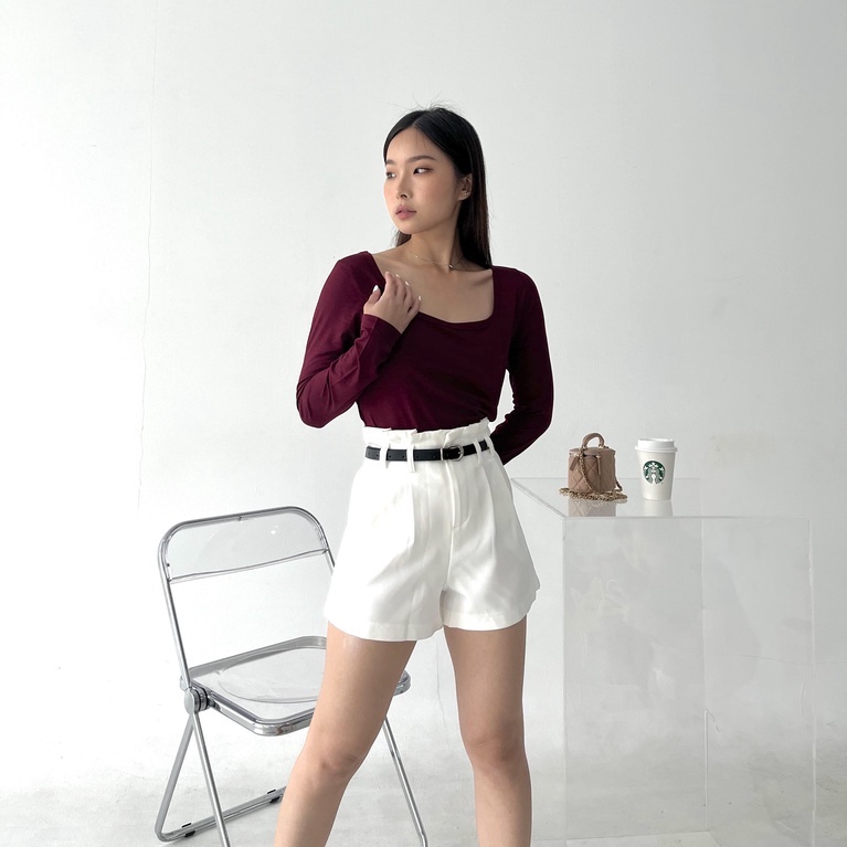 Margo Belt Shorts / Celana Pendek Wanita