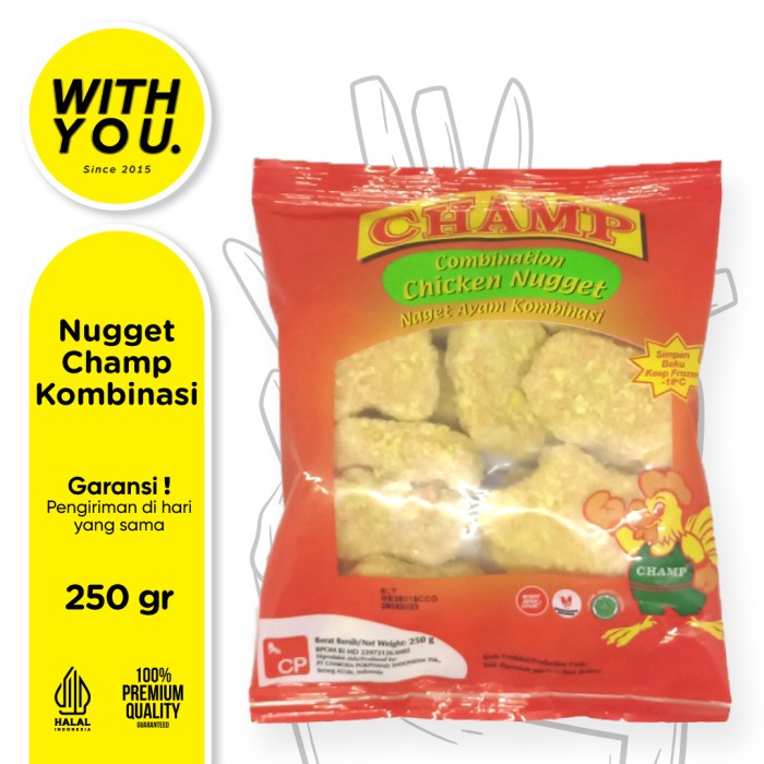 

Champ Naget Ayam Kombinasi 250gr