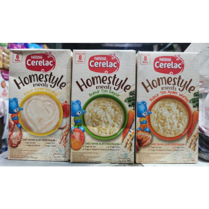 Cerelac homestyle meals 100gr