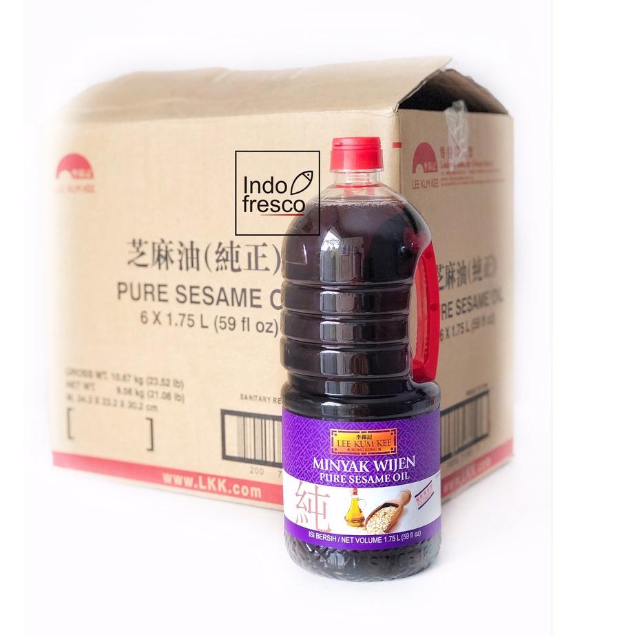 

11.11✔️Lee Kum Kee Pure Sesame Oil- Minyak Wijen 1750ml|KD8
