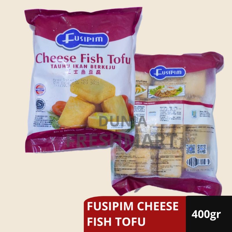 

FUSIPIM CHEESE FISH TOFU 400GR TAHU IKAN BERKEJU FISH TOFU KEJU BAKSO STEAMBOAT HAIDILAO