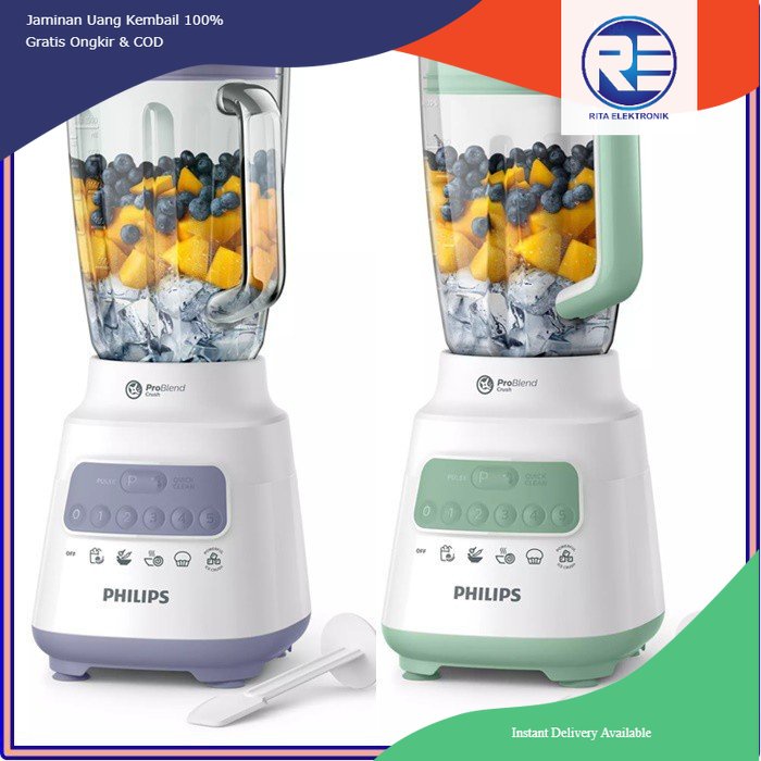 BLENDER PHILIPS HR 2222 KACA