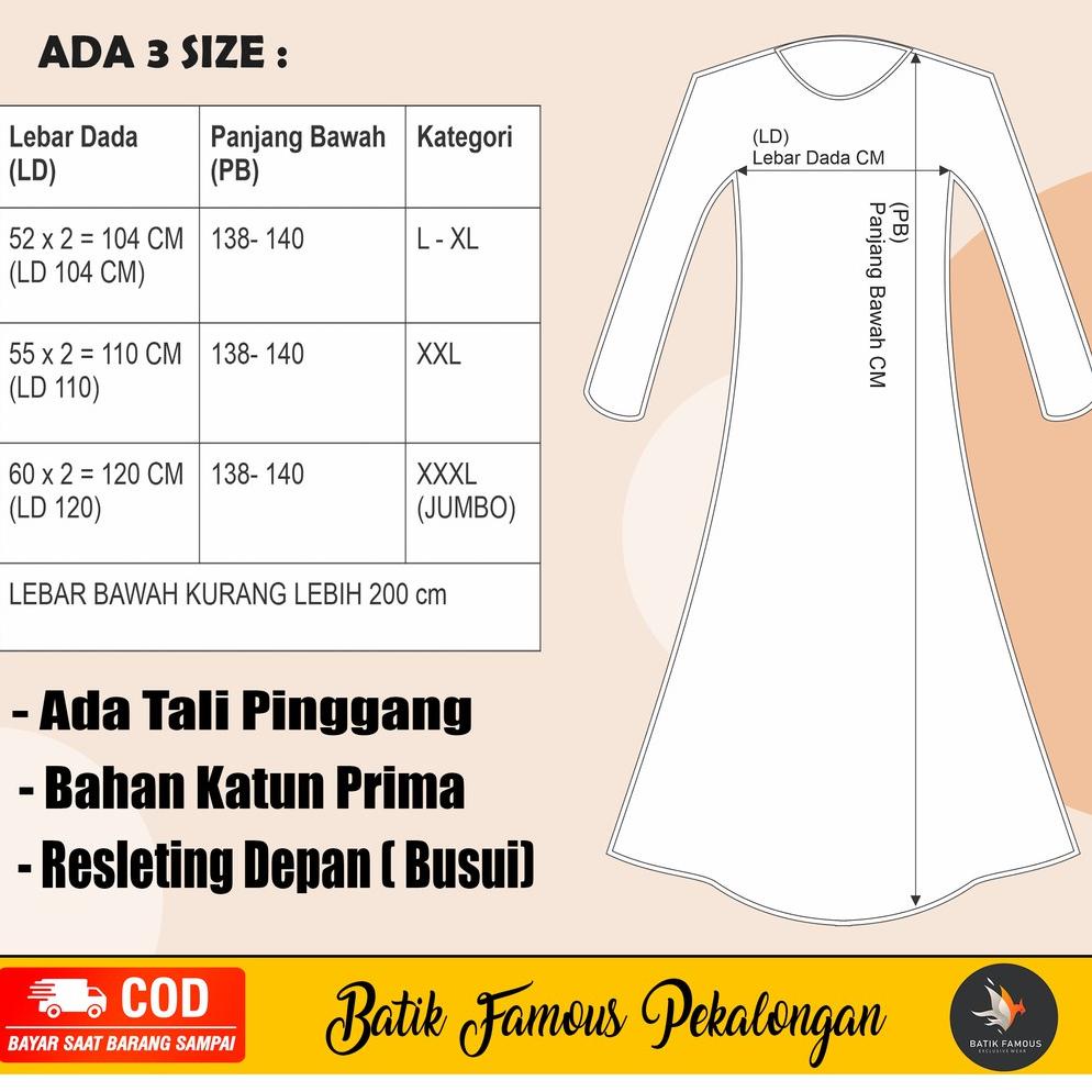 Gamis Batik  MANGGAR Gamis Batik Pesta Model2020 ada Gamis Jumbo ‑ SOS.18Oc22ᴿ