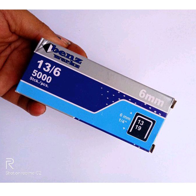 

Isi Staples Tembak / Stapler Tembak Benz 13/6 5000 Pics