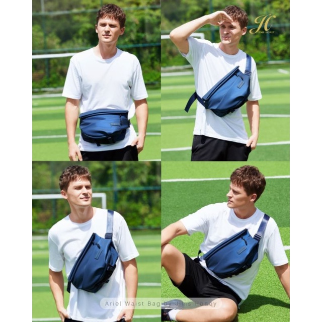 Jims Honey Waist Bag Tas Selempang Pria dan Wanita Waterproof