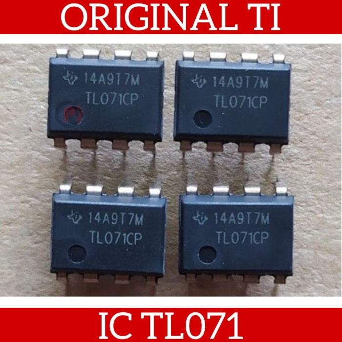 Original TL071 TL 071 Low Noise Operational Amplifier IC DIP Op AMP