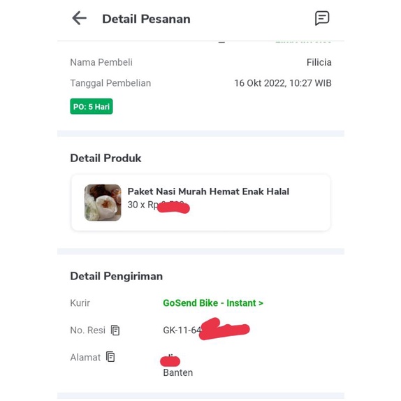 Paket Nasi Ayam Murah Hemat Enak