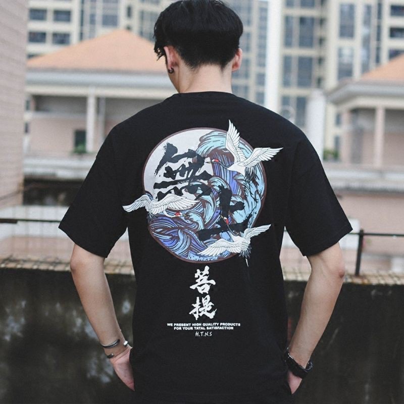 MakeGrosir - KAOS OVERSIZE JAPAN STYLE