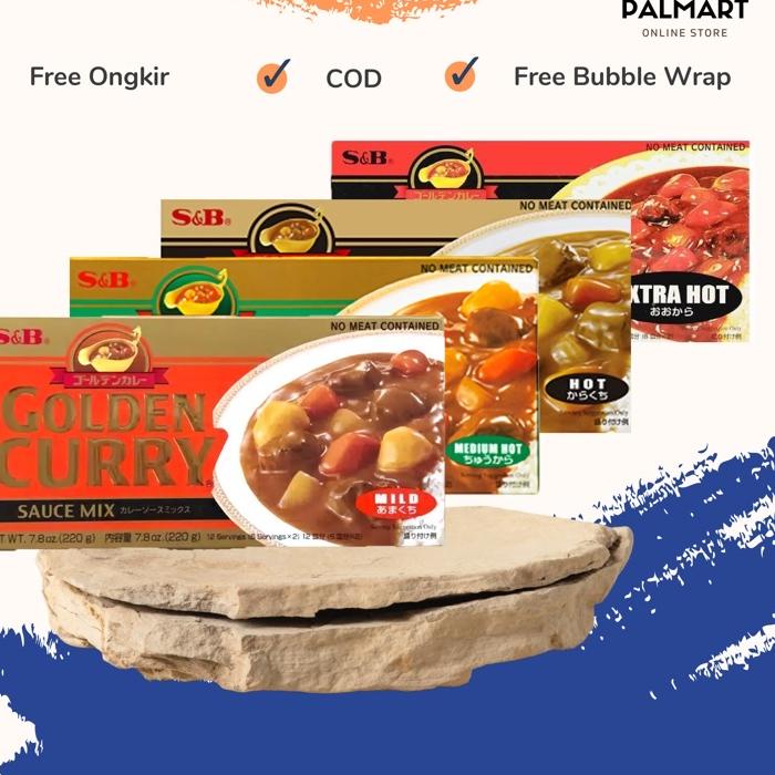 

DE9❆ Golden Curry S&B Kare Jepang 220gr TREN MASA KINI