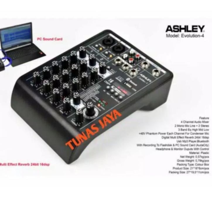 BAYAR DITEMPAT✔️MIXER ASHLEY EVOLUTION 4 MIXER EVOLUTION4/ EVOLUTION-4|SQ4