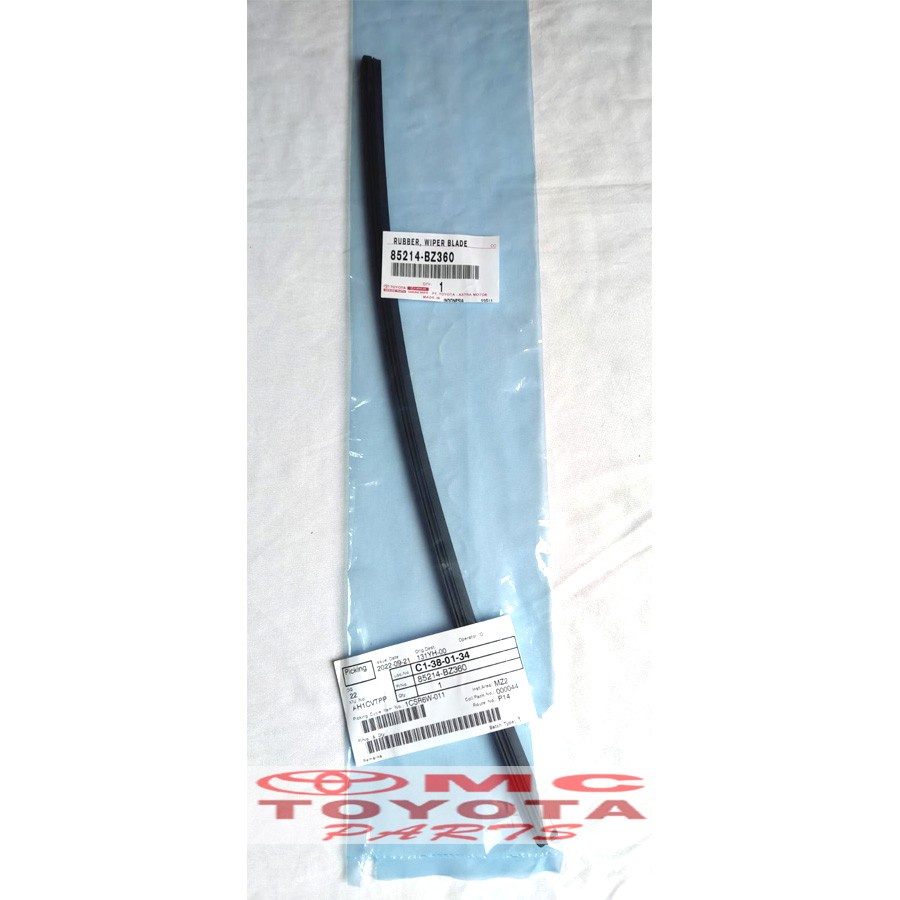 Karet Rubber Wiper Depan Kiri Toyota Calya Sigra 85214-BZ360