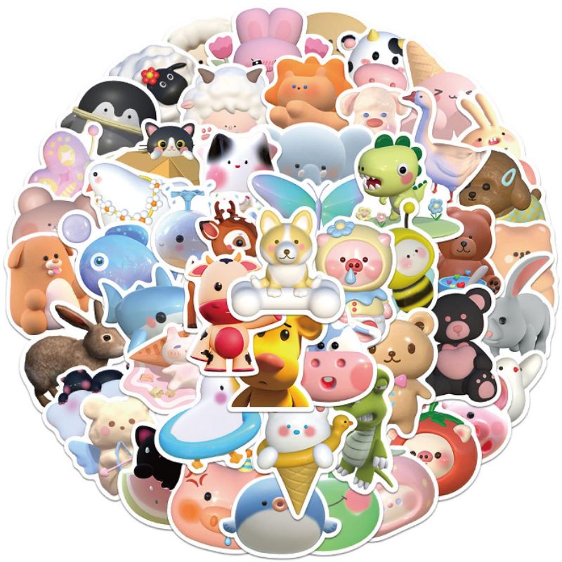 

Stiker Hewan Pack Style 260399