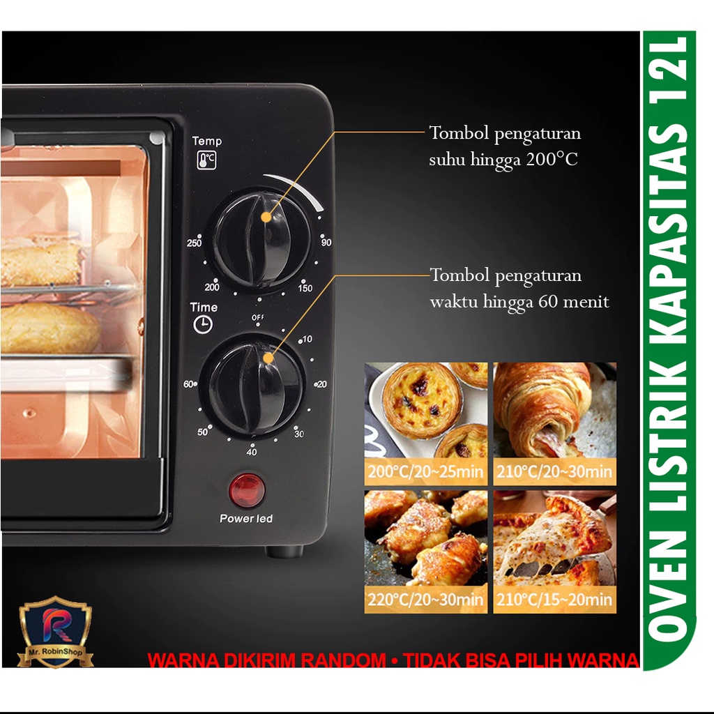 Oven Elektrik 12L