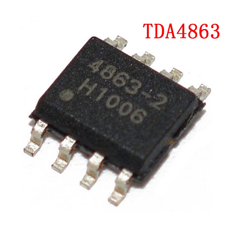 10pcs TDA4863-2 SOP-8 4863-2 SOP8 TDA4863 SOP TDA4863G TDA4863-2G 4863G 4863-2G Terbaru original 新边