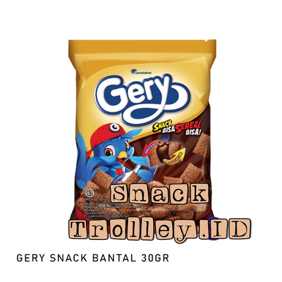 

Gery Snack & Sereal Bantal Extrude 30 gr - Snack Bantal Gery