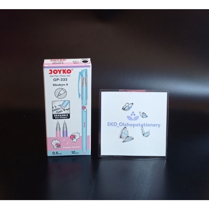 

Erasable Gel Pen Pulpen Bisa Dihapus Joyko GP-333 Shokyo 6 Gel 0.5 mm