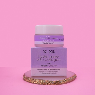 XI XIU HYDRA MOIST WITH COLLAGEN NIGHT CREAM