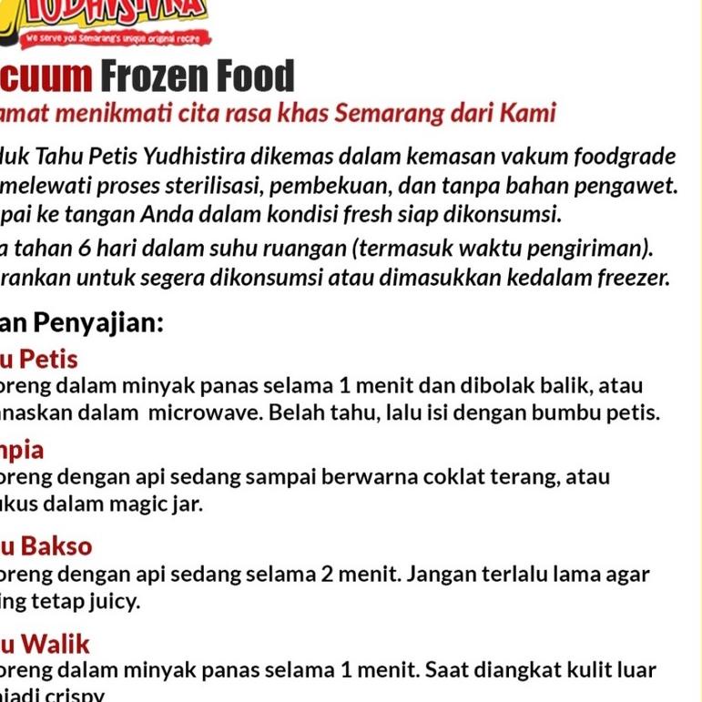 

READY ✅Tahu Bakso Semarang Yudhistira|SQ3
