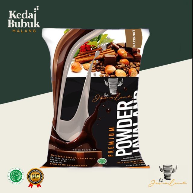 

(Premium) Bubuk Minuman Hazelnut 500gr