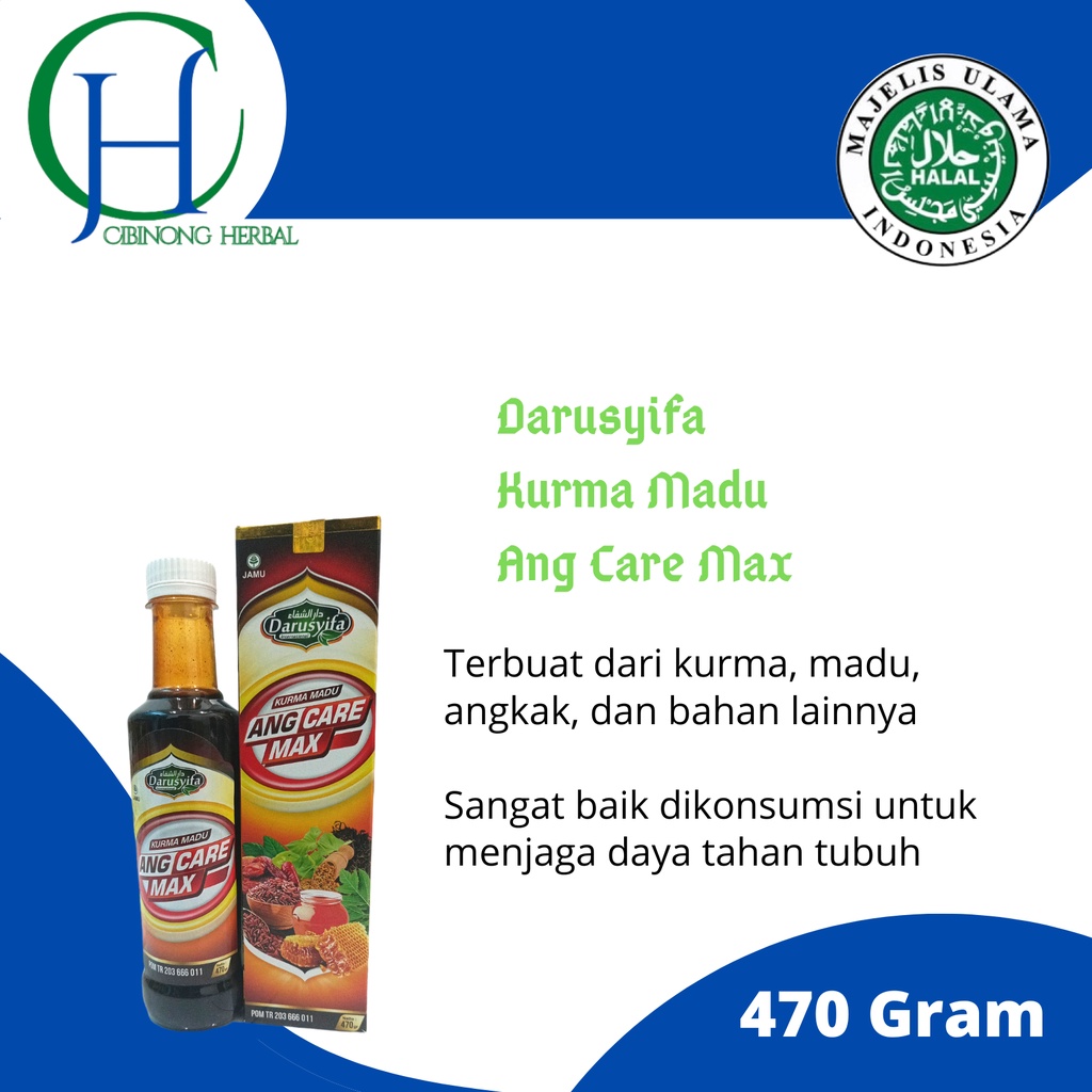Kurma Madu Ang Care Max Darusyifa 470 Gram || Solusi DBD