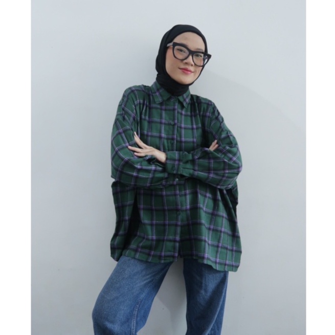 Myrubylicious YULITA FLANEL SHIRT KODE NN2218