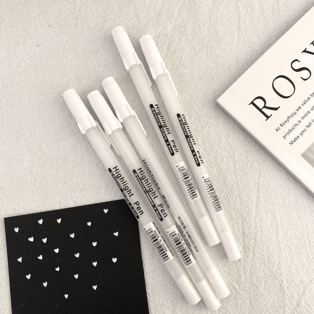 

1pc Highlighter White Pen / Pen Putih (min. belanja 10rb)