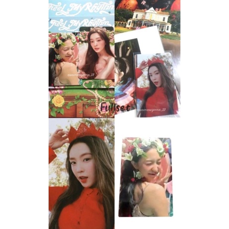 [BOOKED TAKE ALL] ALBUM RED VELVET FEEL MY RHYTHM UNSEALED IRENE WEDDING PC PHOTOCARD YERI MUMO FMR 