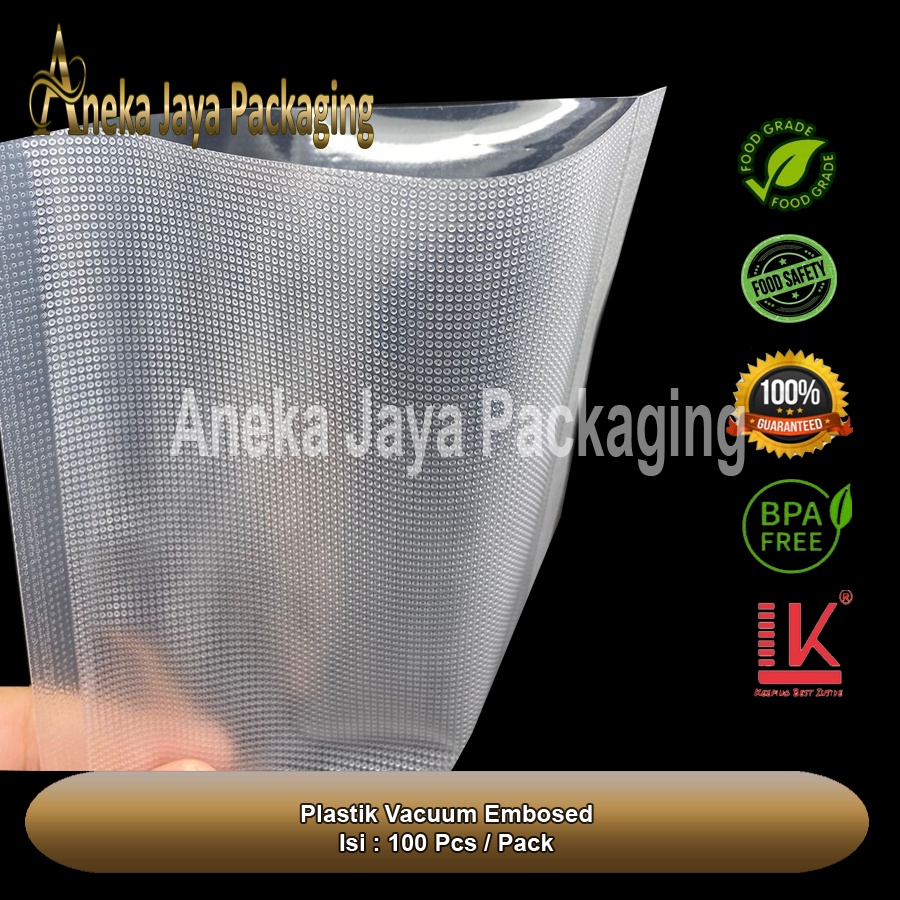 PLASTIK VACUM EMBOSE BAG VACUUM SEALER EMBOSED Medan Vakum