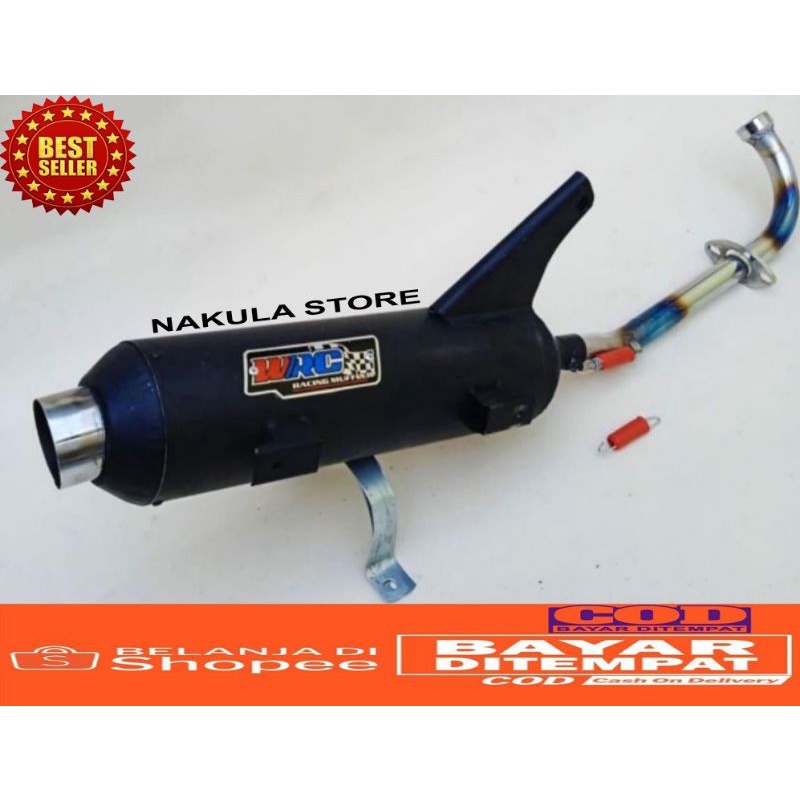 Knalpot Tsukigi WRC RCB Mber Bas Padat Matic Beat, Scoopy,  all beat 2020-2022. Scoopy 2021/2022. Ge