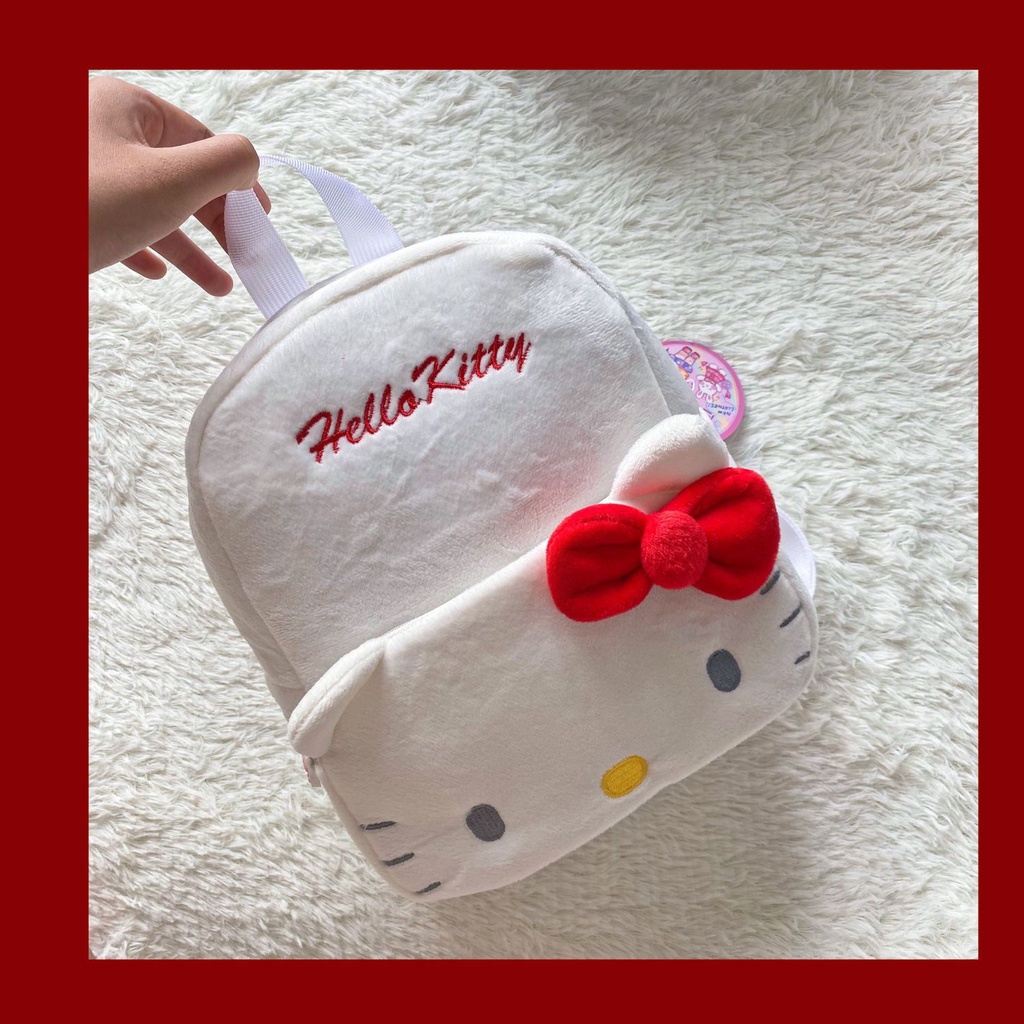 ▫⊕Sera mengimpor Qiu Qiu buatan sendiri Jepang lucu mewah gadis lembut setiap hari bahu kecil semua cocok tas Sanrio