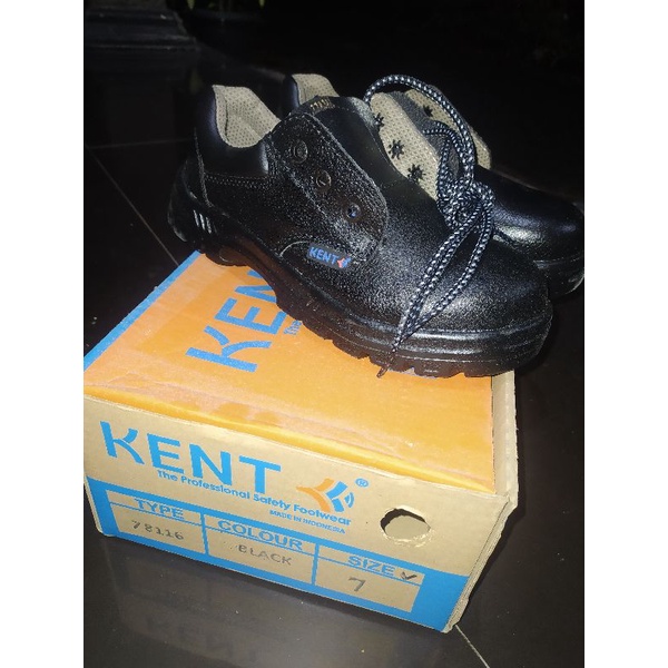 Sepatu Safety Kent | Safety Shoes Kent | Sepatu Kerja Lapangan | Original Kent