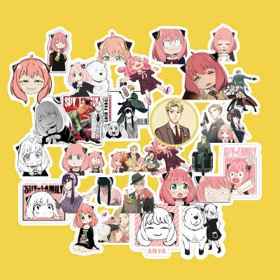 

Stiker Lucu Spyxfamily 1 Set Stiker Vinil Anti Air Anime