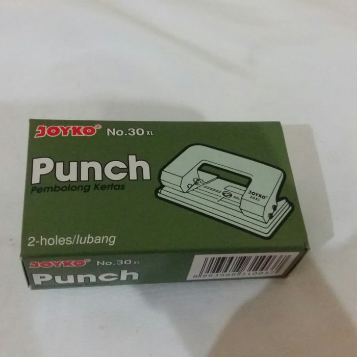 

Unik Pembolong Kertas / Perforator / Punch Hole Joyko No. 30Xl Gilaa!!!