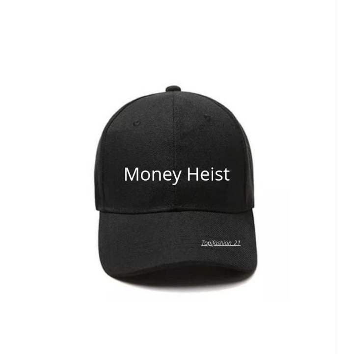 Topi Baseball Caps Money Heist || Premium Quality ✓