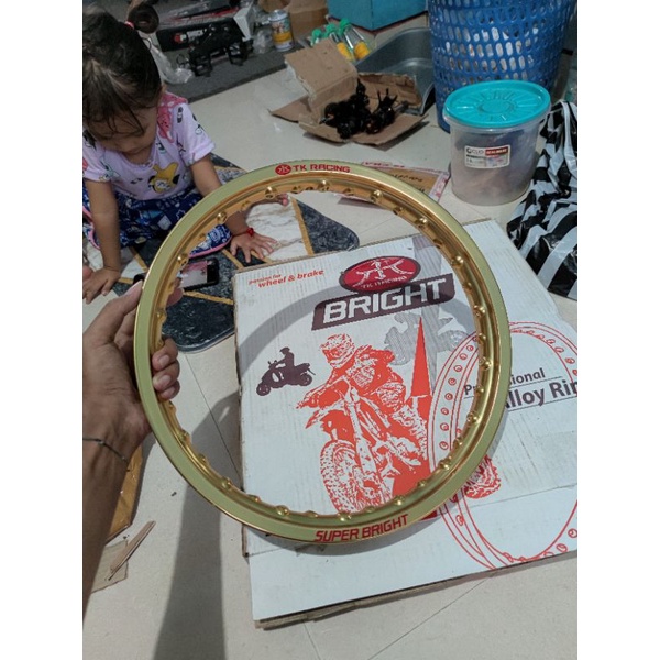 Velg Pelek TK Japan Bright Super Bright Ring 14 Ukuran 140 hole 36 1biji