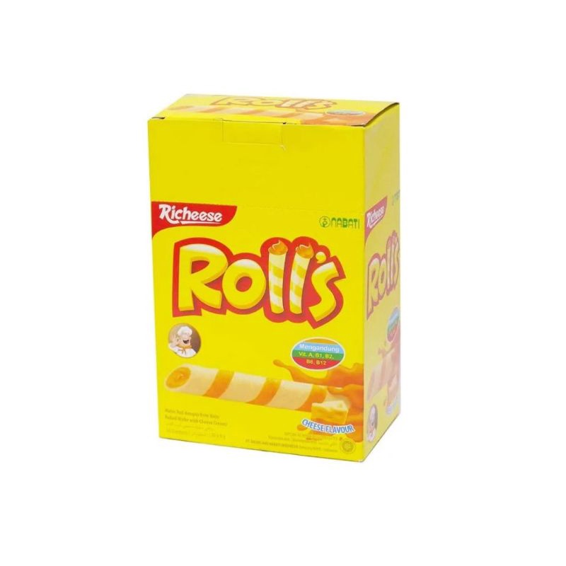 

Wafer Stick Nabati Rolls Keju