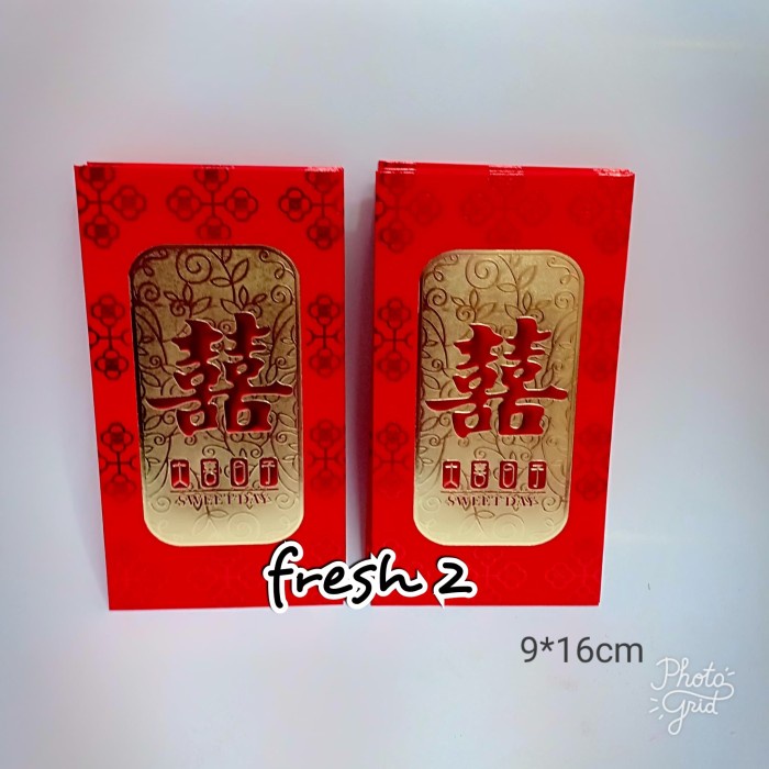 

Hadir Angpao Shuangxi Panjang 8/Amplop Wedding Hot Sale